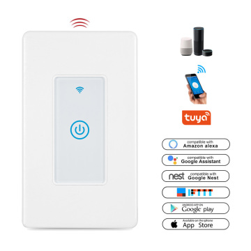 LEDEAST DS-123 Smart WiFi Light Switch - Compatible with Alexa and Google Home