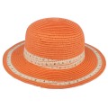 encantador sombrero de paja sombrero de papel para niños