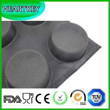 2016 hot sale 100% food grade 3*3 rectangle shape silicone cake molds