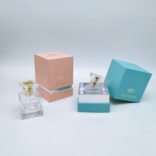 Square Cardboard Paper Cosmetic Perfume Bottle Gift Box