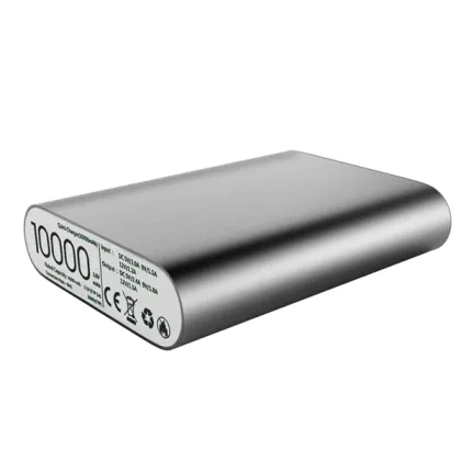 PQ100 models QC 2.0 power bank 10000mAh battery on alli baba com