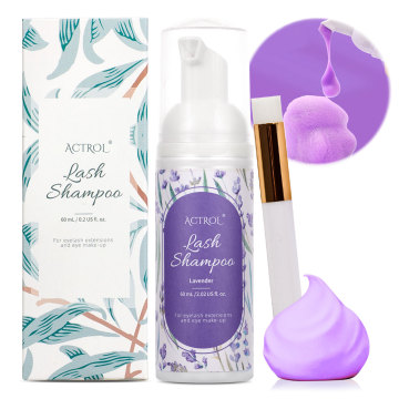 Rose Aloe Lavender Shampoo with Eyelash Cleanser Mousse and Makeup Remover