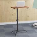 Height adjustable podium stand table