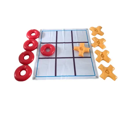 PVC Inflatable Tic Tac Toe Game Mat for Families