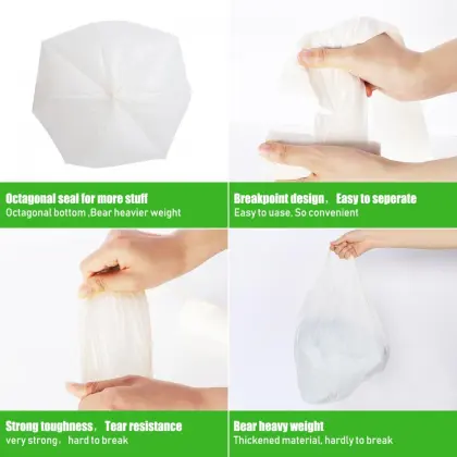 biodegradable Compostable kitchen trash bags