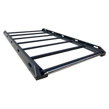 Aluminum custom roof rack with roller