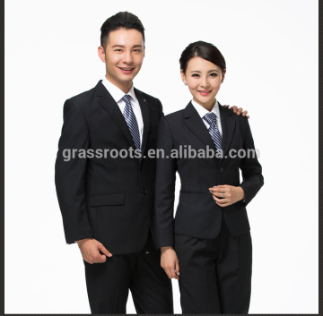 anti-wrinkle business attire Formal business attire black unisex business attire