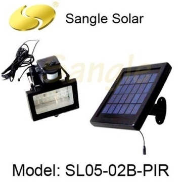 2W CE and RoHS Approved Solar Security Light System