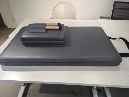 Complete Pilates Equipment Bundle: Unite Your Practice with Wooden Reformers, Trapeze Wall Tower, Low Folding Mat, and Moon Box