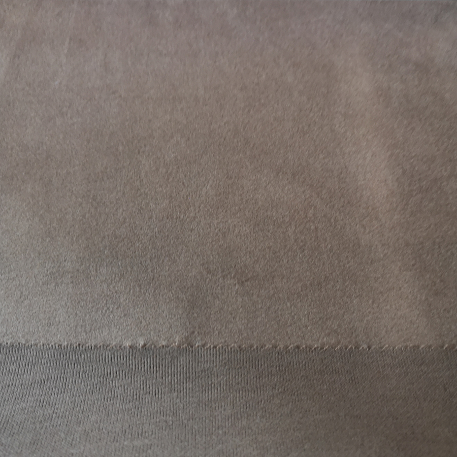 Knitted Needle Punched viscose polyester fabric
