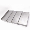 Telescopic steel bellows cover Steel plate type bellows cover for cnc machine