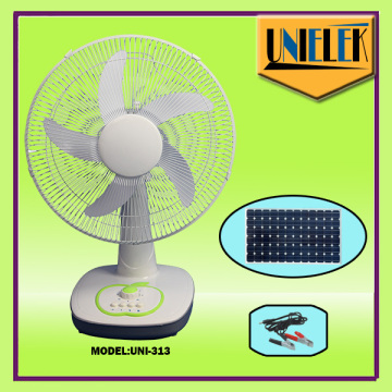 1350 rpm dc motor solar charger mini fan table 16" 12v dc fan specification