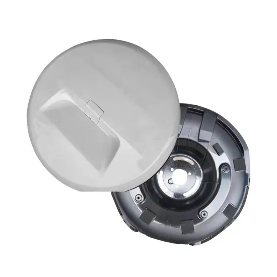 High Quality White Rear Door Spare Tire Cover for Prado 2014-2018 Car Body Kit