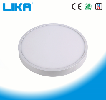 18W Integrated Rimless Round Surface Mounted Panel Light