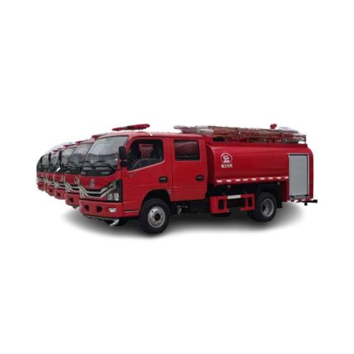 4X2 Emergency water sprinkler fire fighting truck