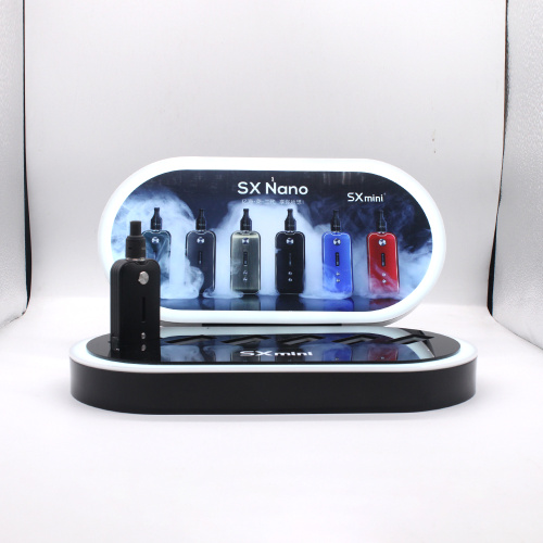 Modern E Cigarette Display/Acrylic Eliquid Display Stand
