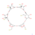 Hexakis- (6-Mercapto-6-Deoxy) -α-cyclodextrin CAS: 180839-60-5