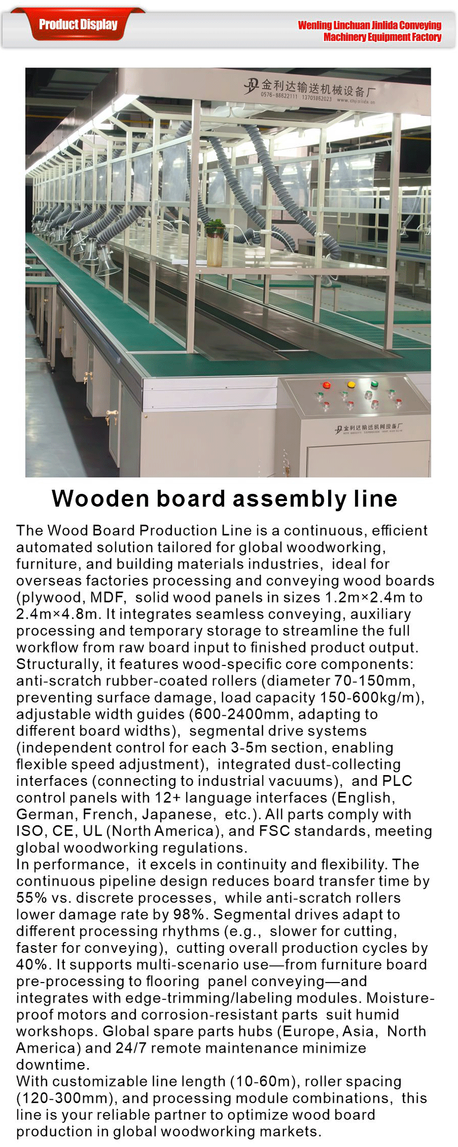 Wood panel assembly line-xiangqing1-JLD048