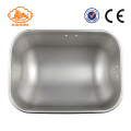 Tebal Big Stainless Steel Water Trough Untuk Sow