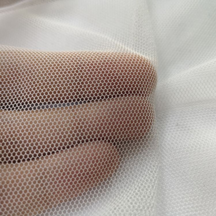 Tessuto per abiti a rete in maglia di poliestere casual 50D
