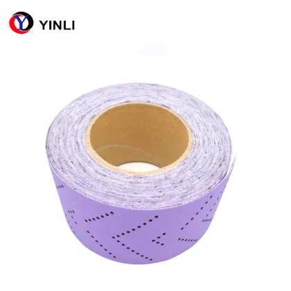 Purple Sandpaper Sand Disc Roll Abrasive