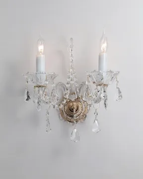 Modern Hotel Decorative/ Bedroom Crystal Wall Lamps