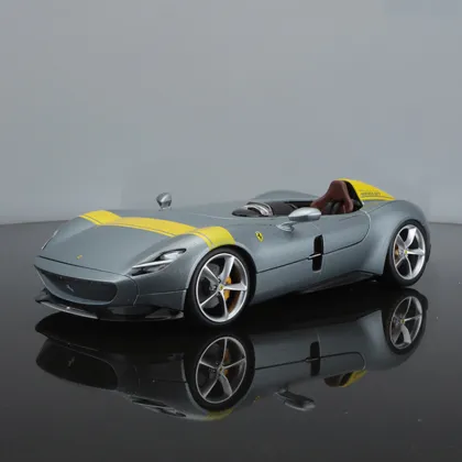 Bburago 1:18 Ferrari Concept cars Monza SP1 Roadster Car Static Simulation Diecast Alloy Model Car Toy collection gift