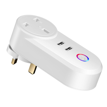 Chaoran Alexa Google Home Smart Home Plug USB Power Outlet WiFi Smart Plug UK