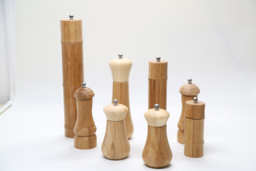 All kinds of Bamboo Salt and Pepper Mill