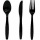 Disposable Plastic Tableware Spoon Knife Fork Cutlery Set Packing