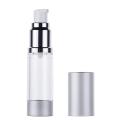 30 ml PP Airless Bottle Round Pump Cosmetic Packaging
