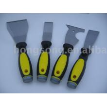 SCAPER WITH DOUBLE COLOR HAMMER HANDLE