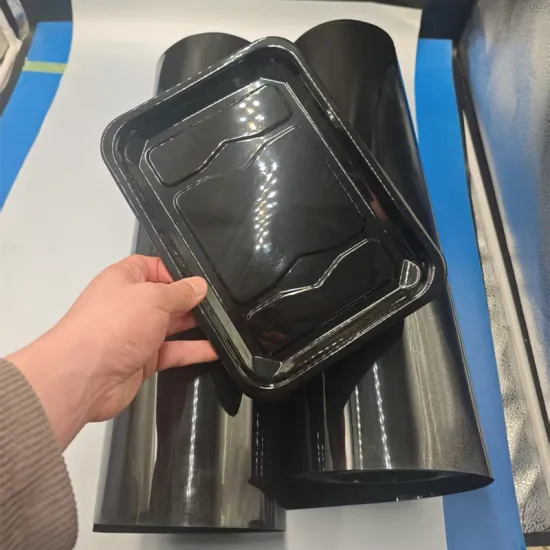 Black Antistatic PP Sheet Roll Sheet for Thermoforming