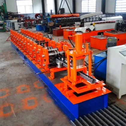 china supplier pallet good storage rack roff pillar roll former forming machine
