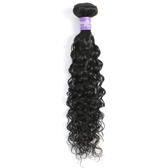 Raw Hair Vendors WKS Straight Extension Bundle Raw Hair Unprocessed Virgin Donor Cuticle Aligned 8a 9a 10a Brazilian Weaving