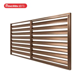 Durable Zinc-Steel Louvers for Airflow