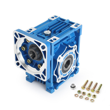 Square Flange Worm Gearbox Reducer NMRV with Servo Stepper Motor