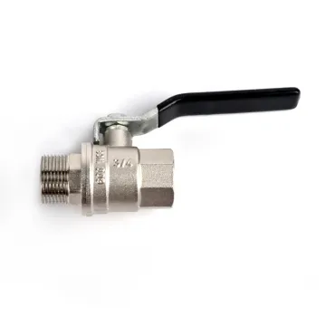 DN40 lever forge brass ball valve with 3/4  ball valve