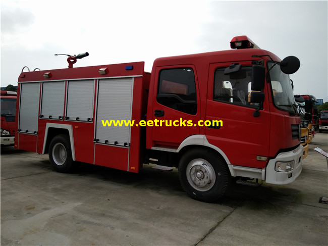 Dongfeng 6000 Litres Fire Fighting Water Trucks