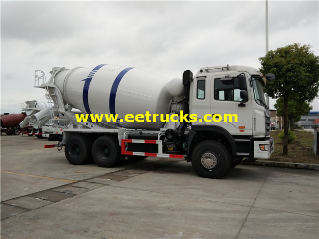 6x4 15000L Cement Mixer Trucks