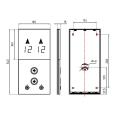 Painel de operação de pouso para elevador duplex simplex