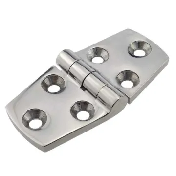 AISI316 Stainless Steel Folding Butt Boat Casting Hinge Wholesale Cabinet Hinge for Marine hardware