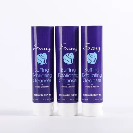 Plastic Tube Packaging for Skin Care Lotion Products