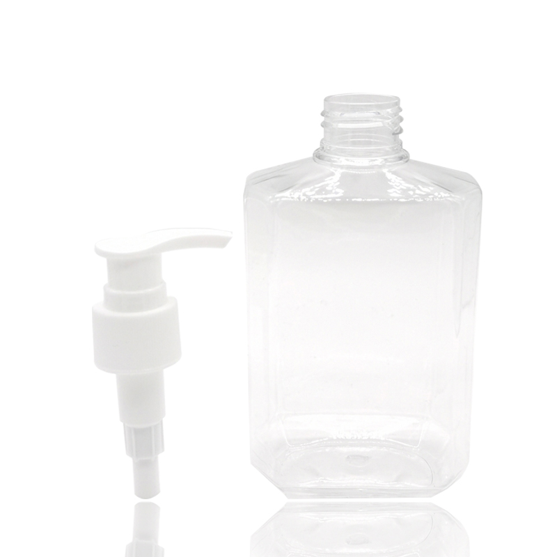 250ml Oval bottle empty PET hand sanitizer bottle