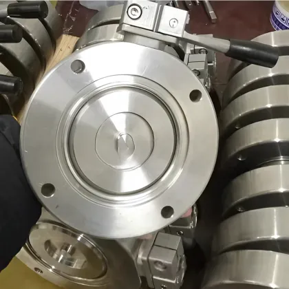 Zero Leakage Vacuum Butterfly Valve Discharge Valve