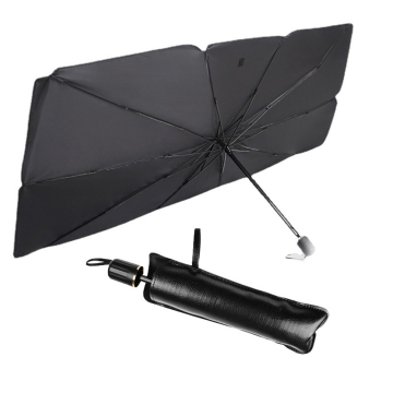 Auto Sunshade Paraplu: opvouwbare voorruitafdekking voor UV -bescherming en warmte -isolatie