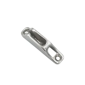 Stainless Steel Rope Clam Cleat Clamp Fairlead 3-6mm
