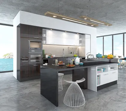 Modern American Style Kitchen Cabinets for Home Furnishing in USA