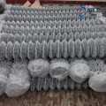 Galvanized Diamond Wire Mesh Chain Link Garden Fence