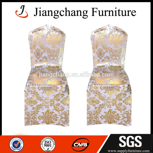 Spandex Shiny Chair Cover With Pattern JC-YT120